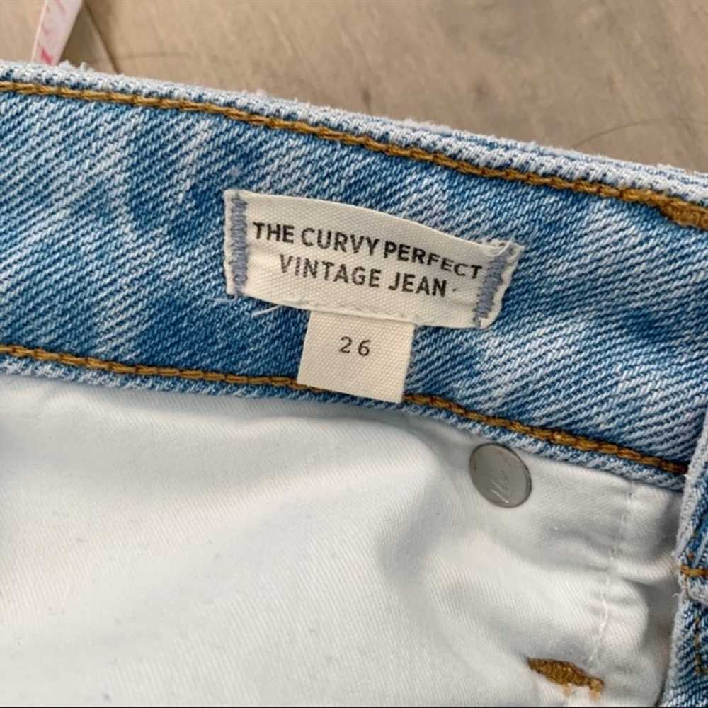 Madewell The Perfect Curvy Vintage Jean Light Was… - image 3