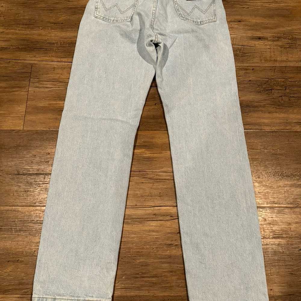 Vintage Wrangler Womens Lightwash Jeans Sz 33x34 - image 2