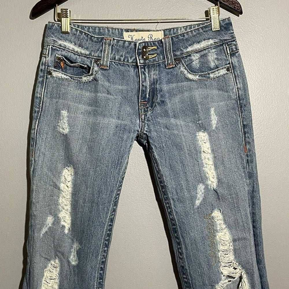 Vintage Miss Me Haute Rag Bootcut Jeans Women Siz… - image 3