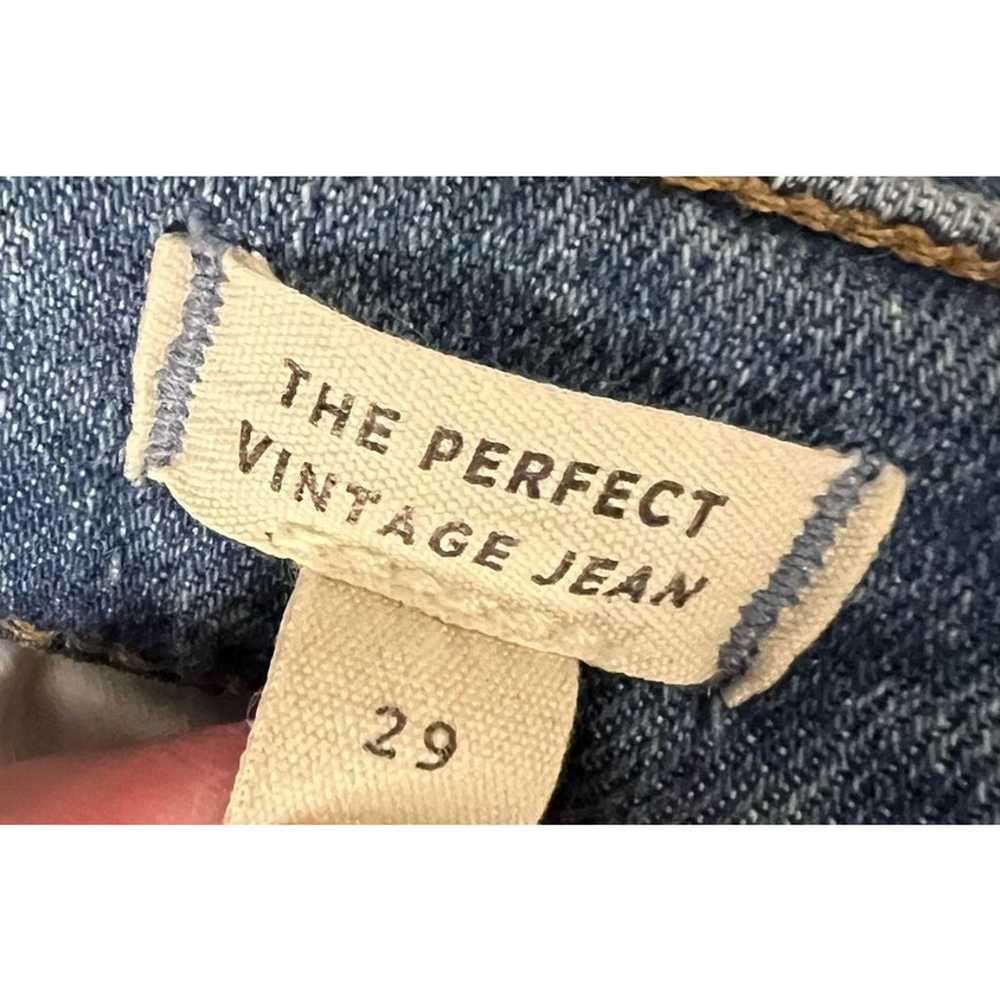 Madewell "The Perfect Vintage" Jean - Size 29 - image 5