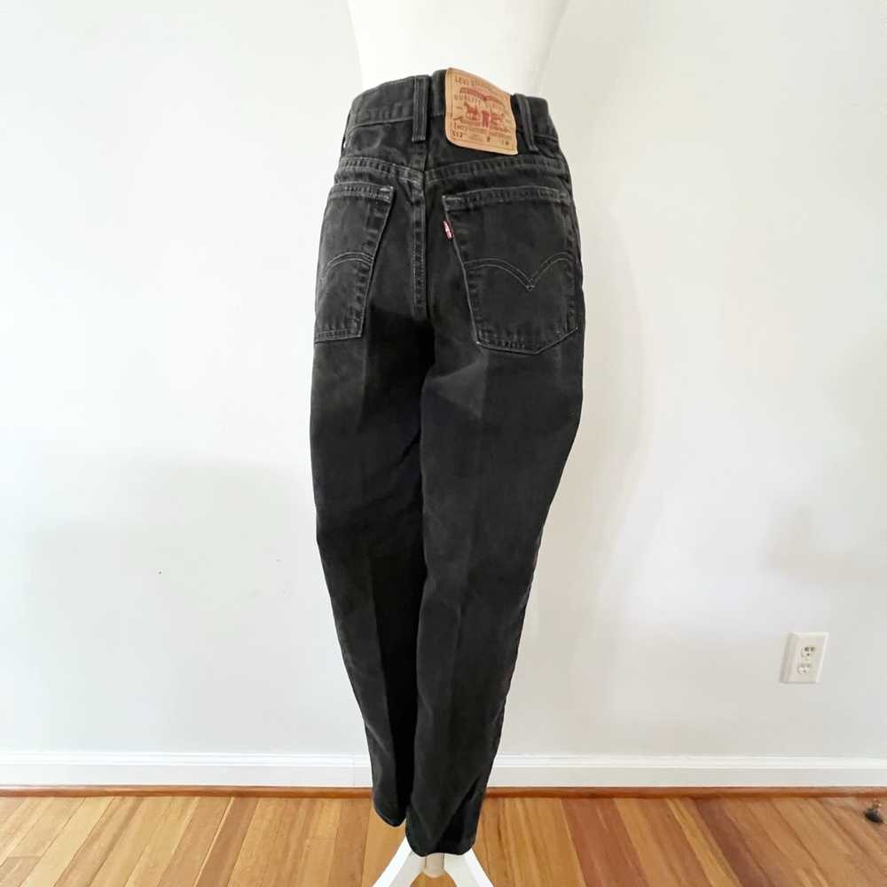 Vintage Levi’s 512 High Waist Slim Fit Denim Mom … - image 3