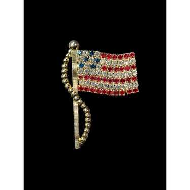 America × Pins × Vintage Vintage Gold Toned Patri… - image 1