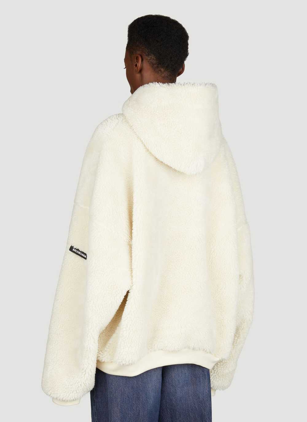 Balenciaga Outerwear Zip-Up Hooded Sweatshirt - image 4