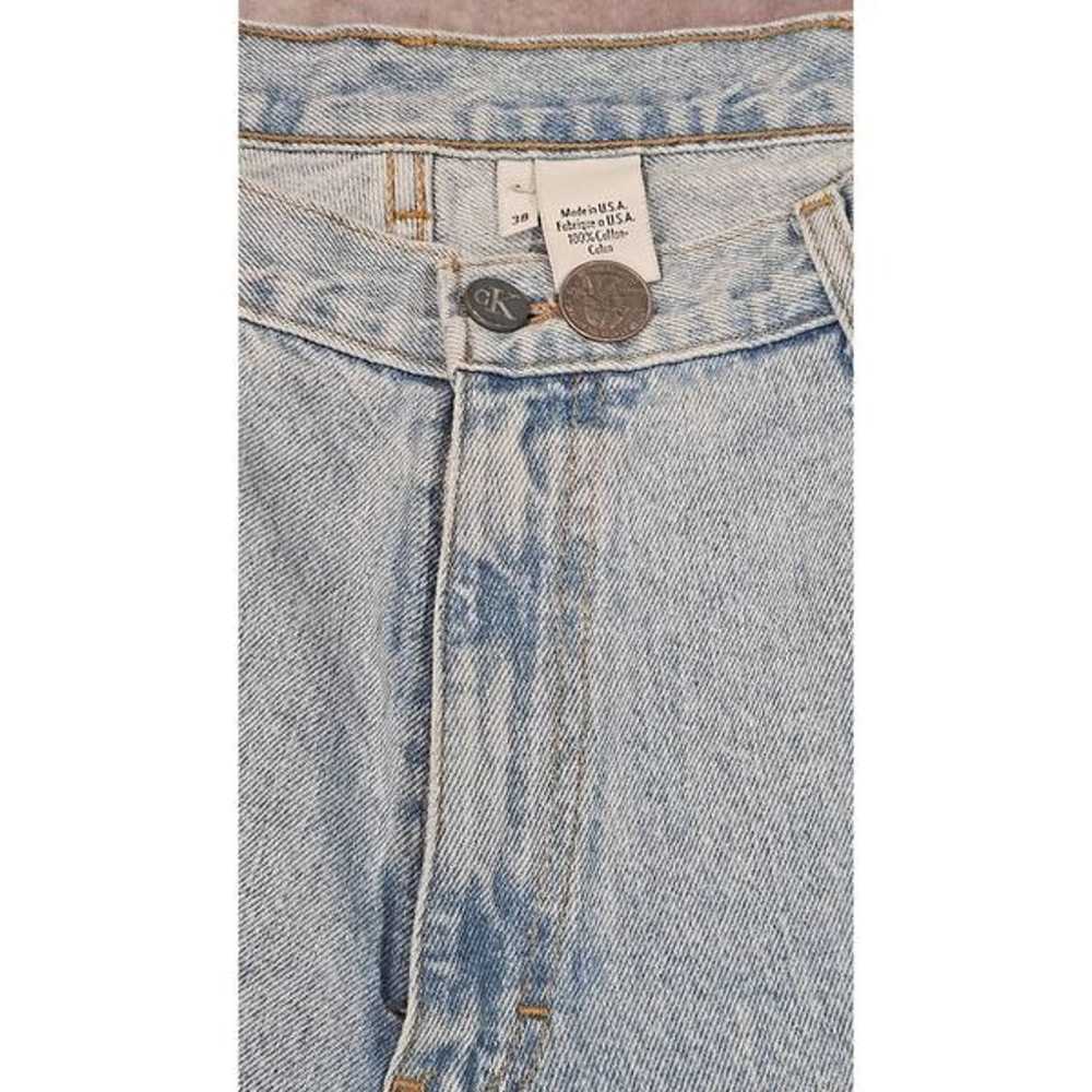 90s Vintage Streetwear Calvin Klein Jeans Size 38 - image 6