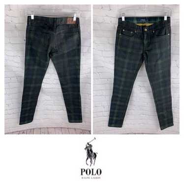 Vintage Ralph Lauren Polo Plaid Jeans - image 1