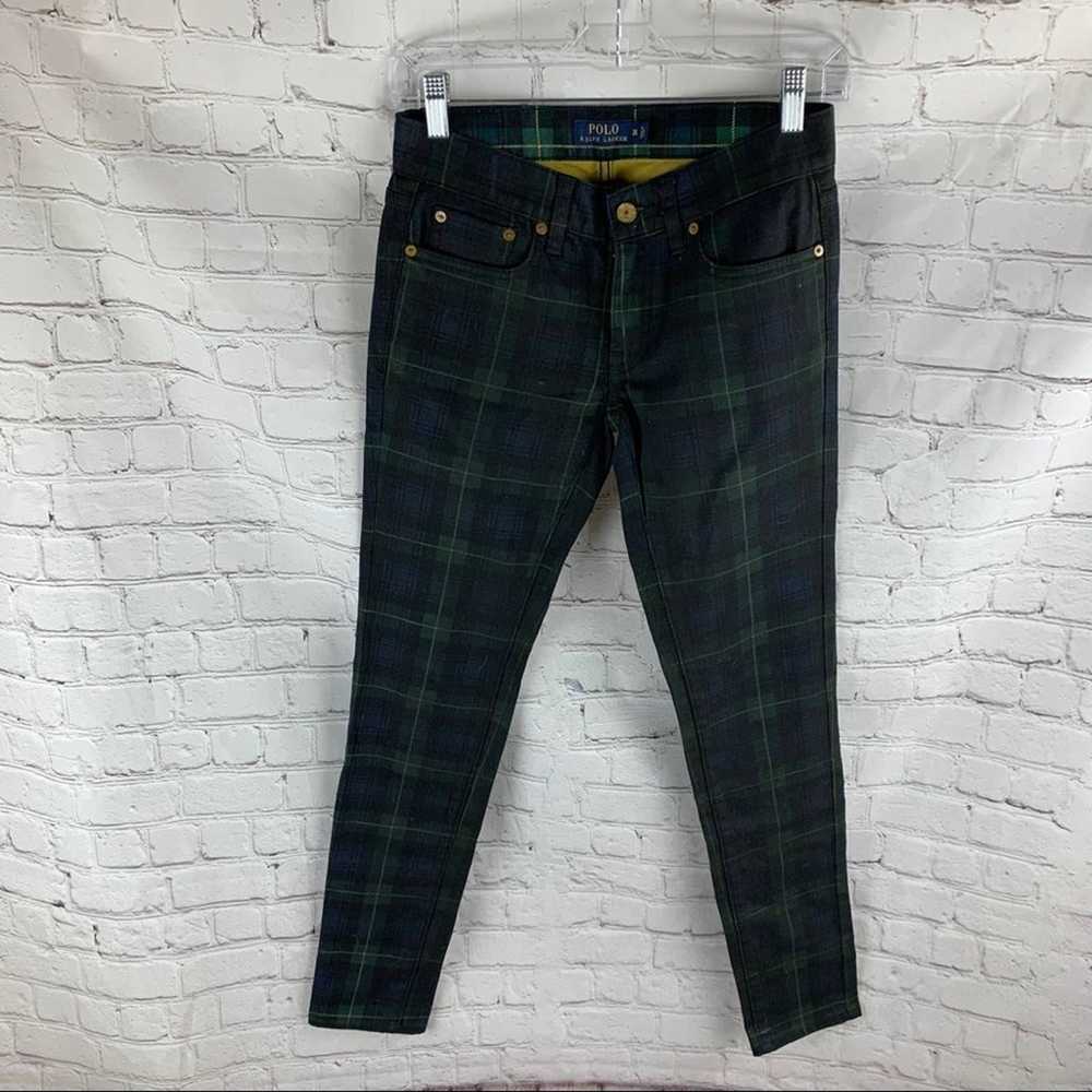 Vintage Ralph Lauren Polo Plaid Jeans - image 2