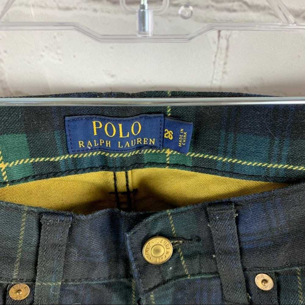 Vintage Ralph Lauren Polo Plaid Jeans - image 3