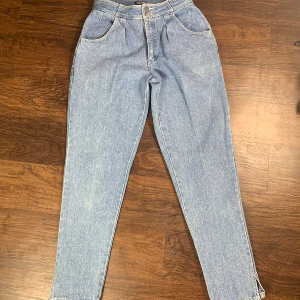 Vintage High Waisted Mom Jeans - image 1