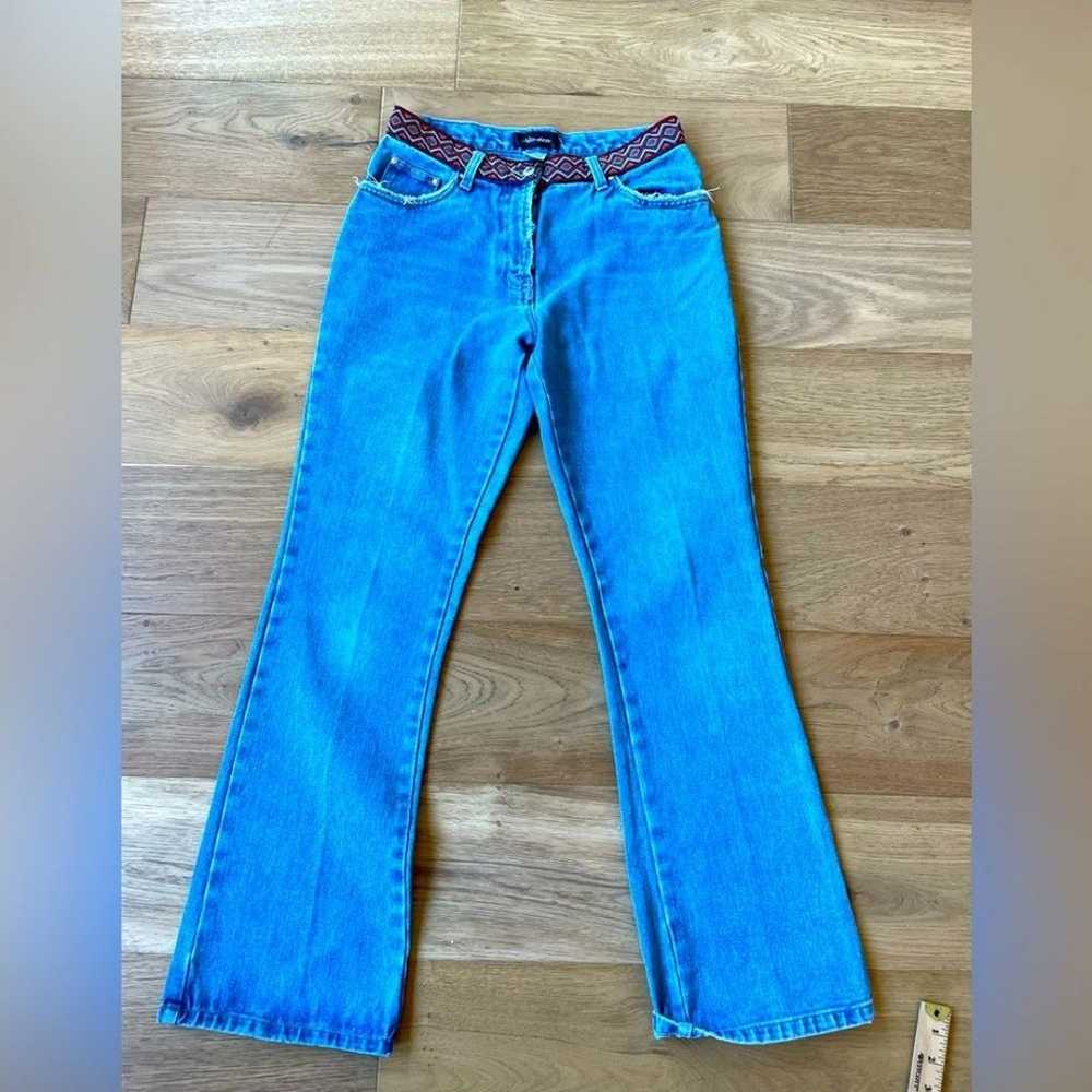 Y2k vintage midrise flare cut jean - image 1