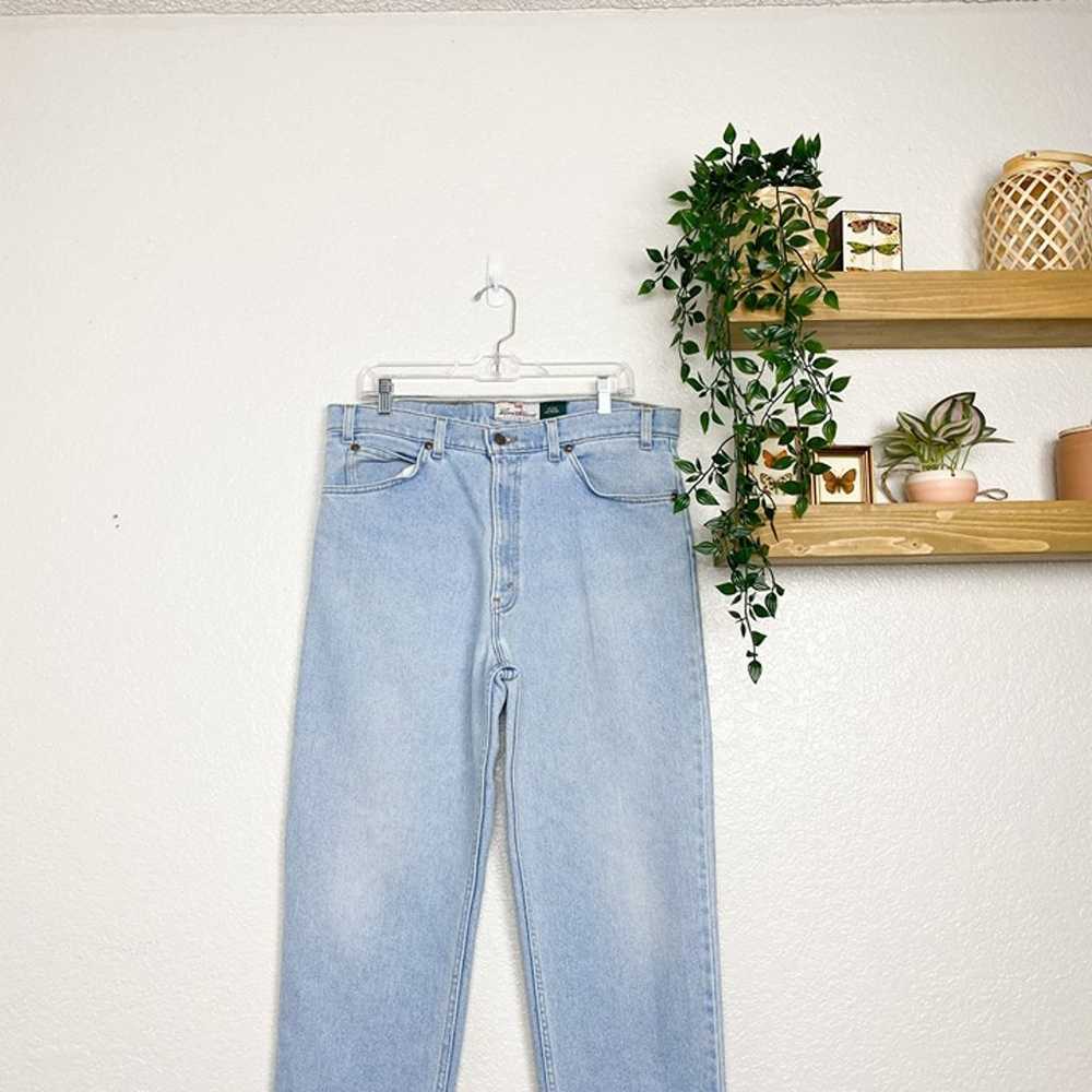 VINTAGE Levi's Flex Denim 540 Light Wash Jeans Si… - image 2