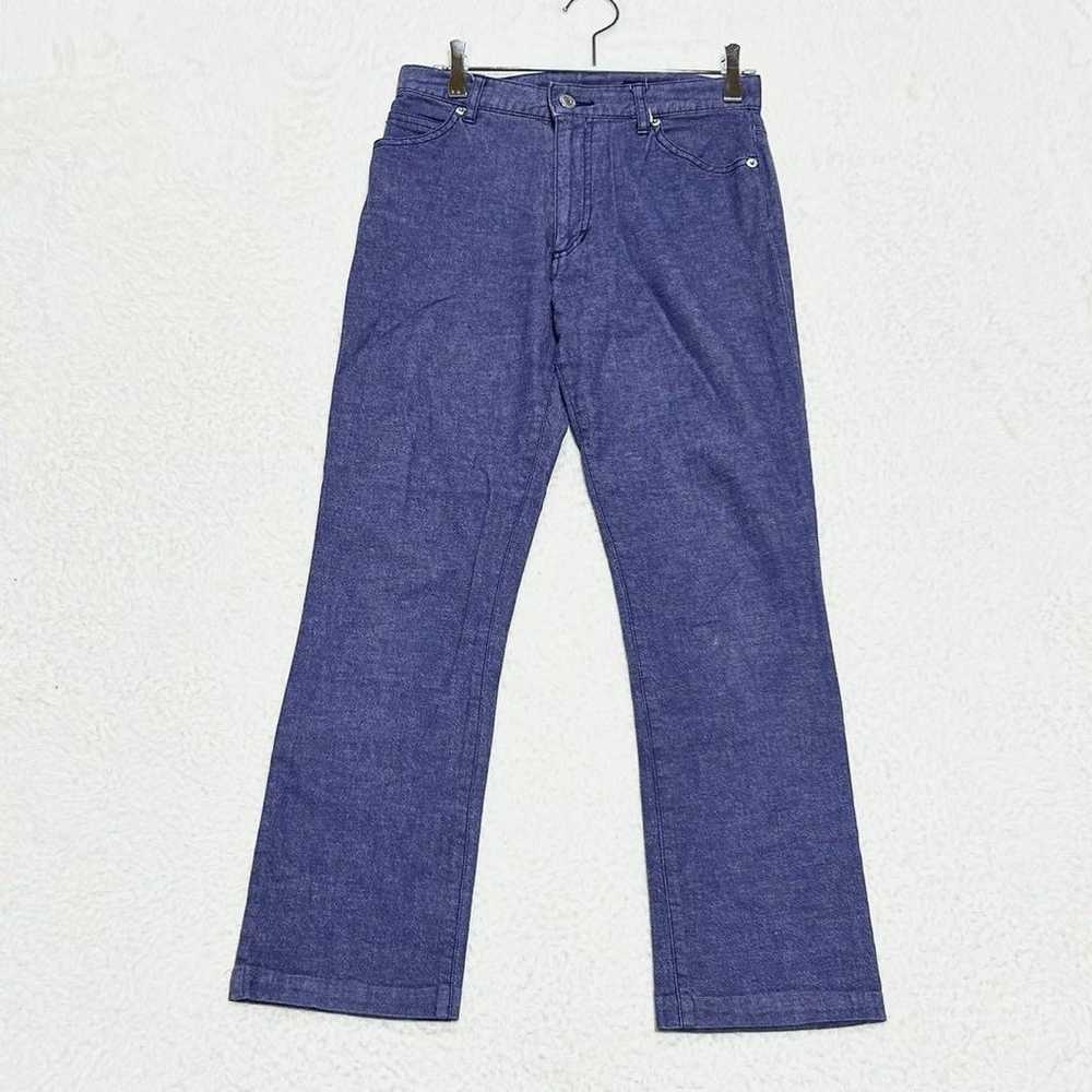 h2032【Spick and Span】36 Purple Denim Pants All Se… - image 2