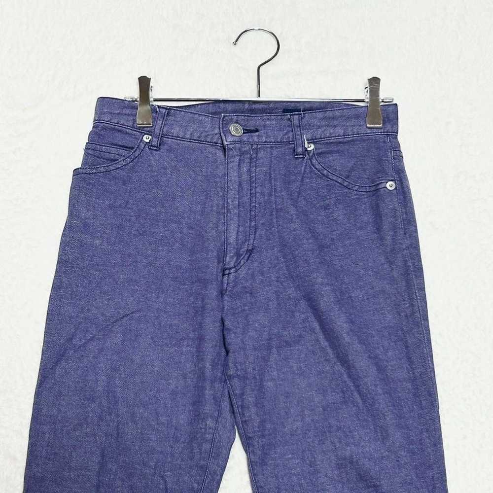 h2032【Spick and Span】36 Purple Denim Pants All Se… - image 4