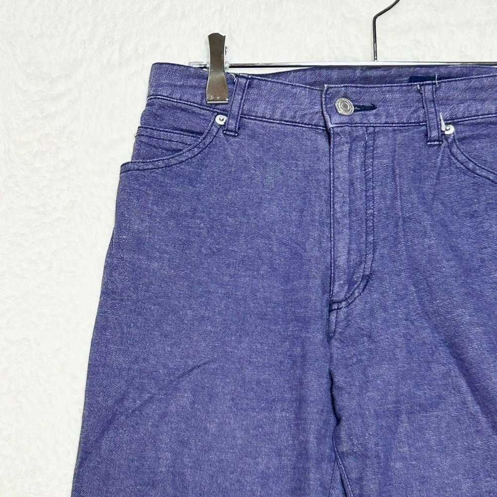 h2032【Spick and Span】36 Purple Denim Pants All Se… - image 8