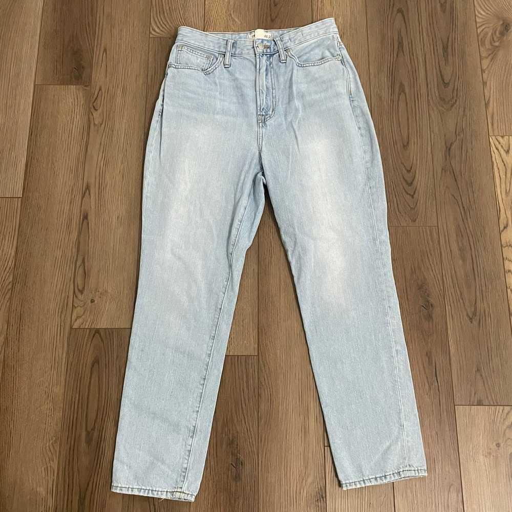 Madewell The Curvy Perfect Vintage Jeans Lightwash - image 2