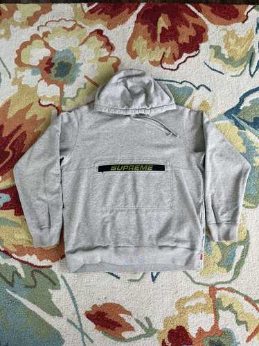 Supreme Supreme Zip Pouch Hoodie SS19 Grey - image 1