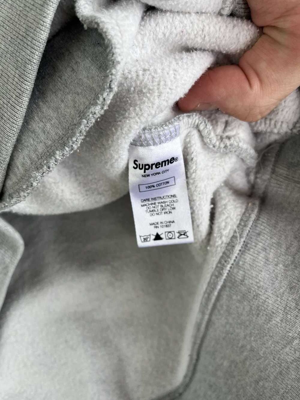 Supreme Supreme Zip Pouch Hoodie SS19 Grey - image 9