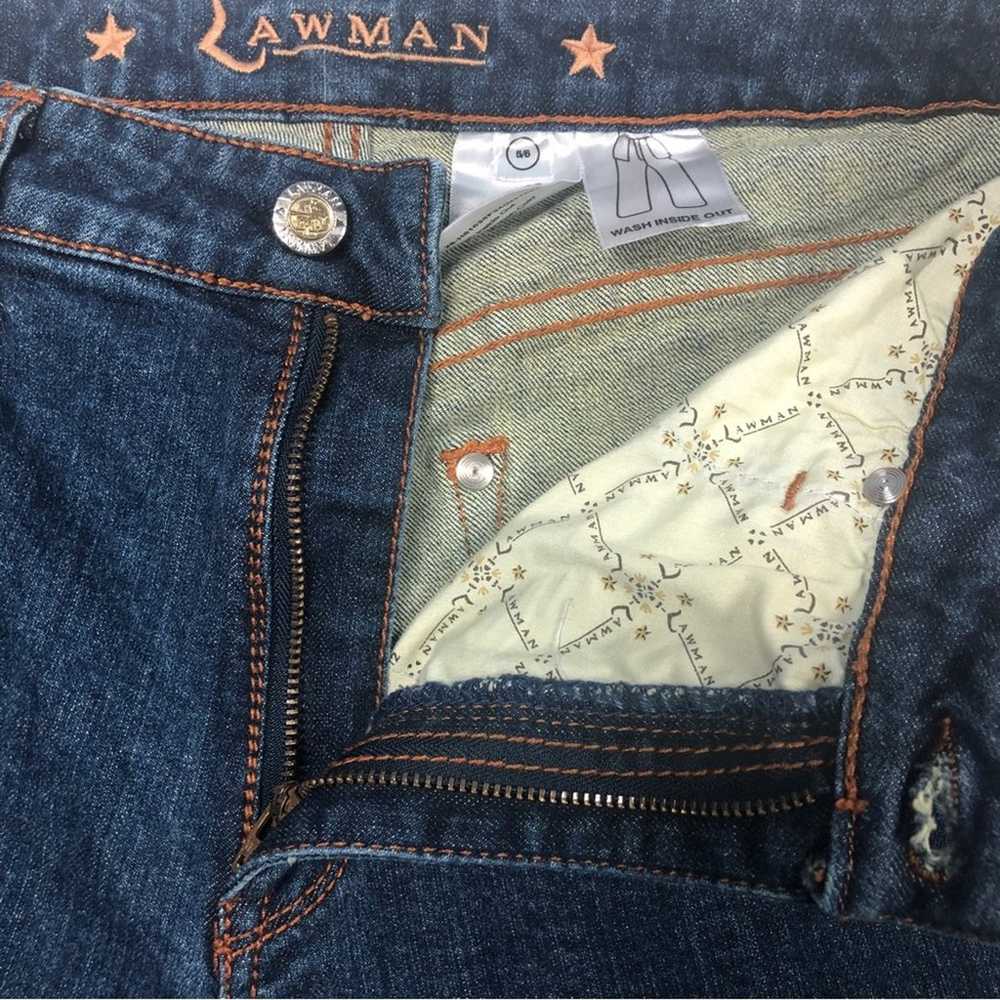 Lawman  vintage cowgirl jeans size 5/6 - image 4