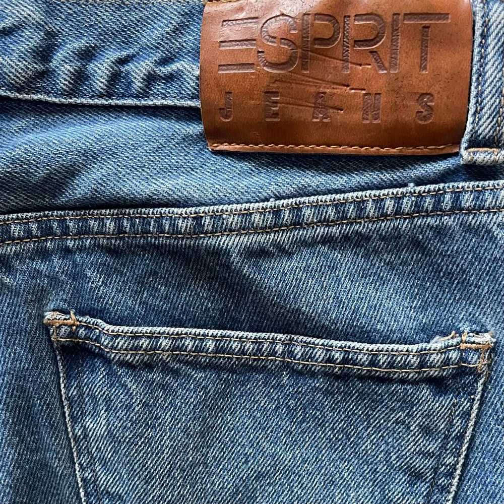 Rare Vintage 90s Esprit Jeans High Waist Jeans Mo… - image 4