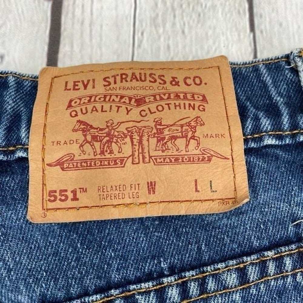 Levi’s 551 Vintage Relaxed Fit Tapered Leg High R… - image 6