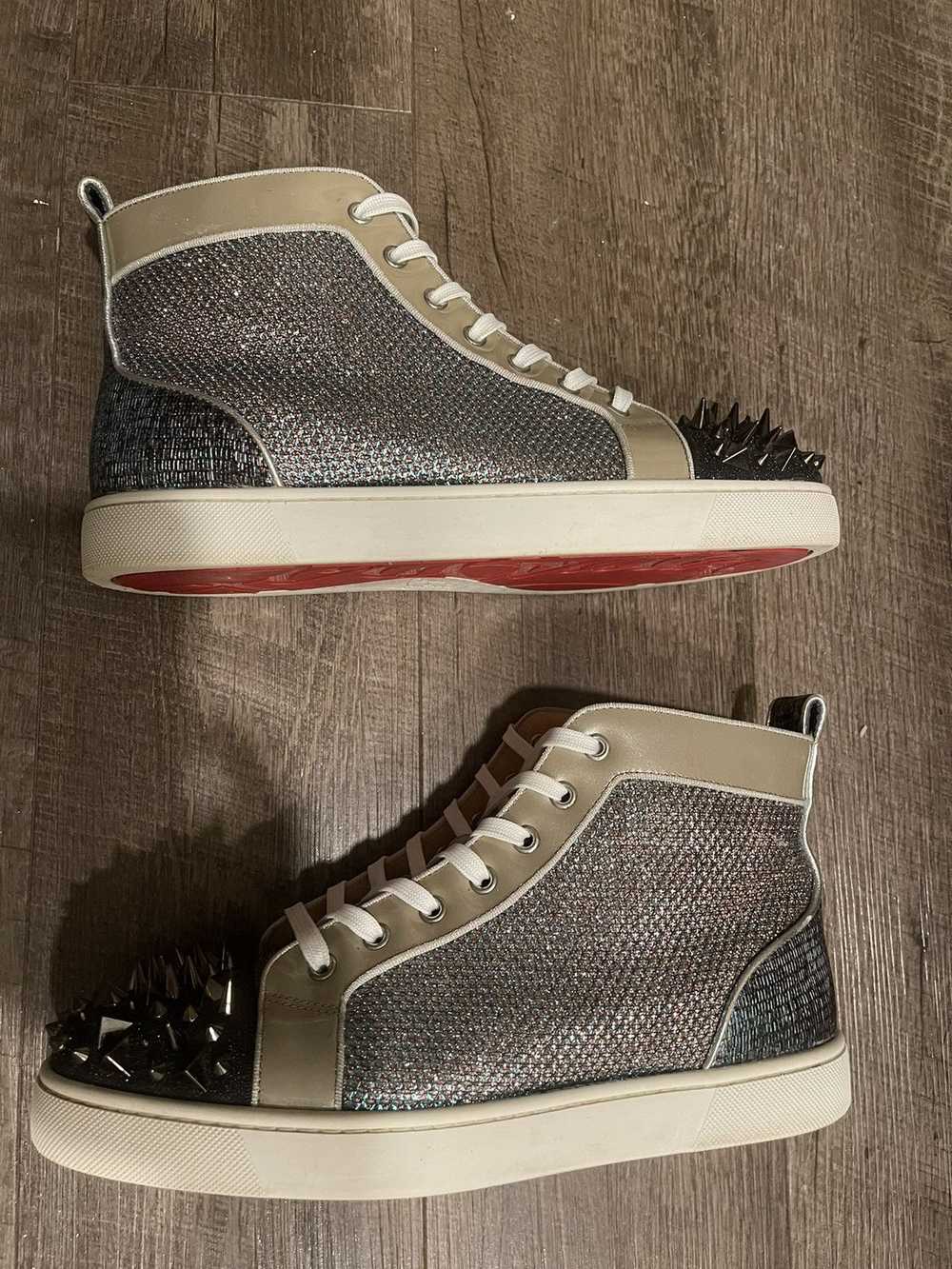 Christian Louboutin Christian Louboutin Spiked Ve… - image 2