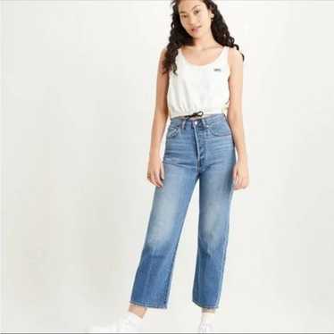 Levi's Premium Ribcage Straight Ankle Jeans - image 1