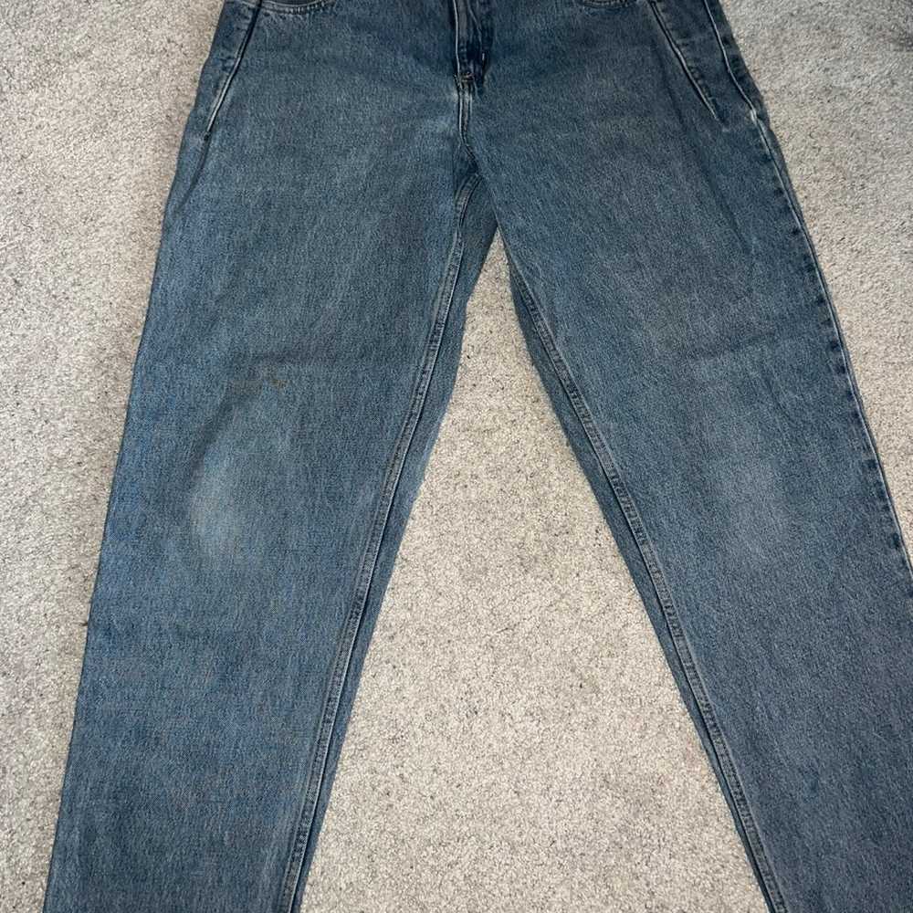 VTG Guess Jeans USA 32 X 30 High Wait Tapered   1… - image 4