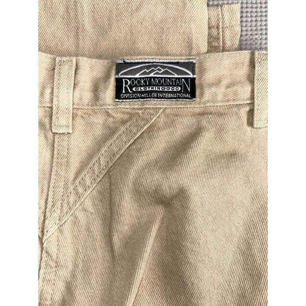 Vtg Rocky Mountain Jeans Women Size 32/13 Khaki 1… - image 2