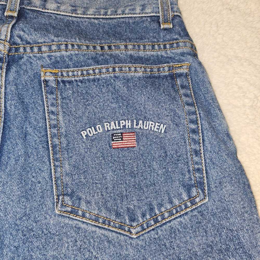 Vintage Polo 90s Ralph Lauren woman's high waiste… - image 2