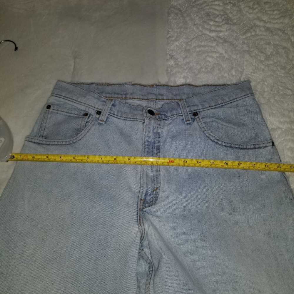 Vtg 1990s Levi's 560 Tapered leg mon jeans sz 34x… - image 11