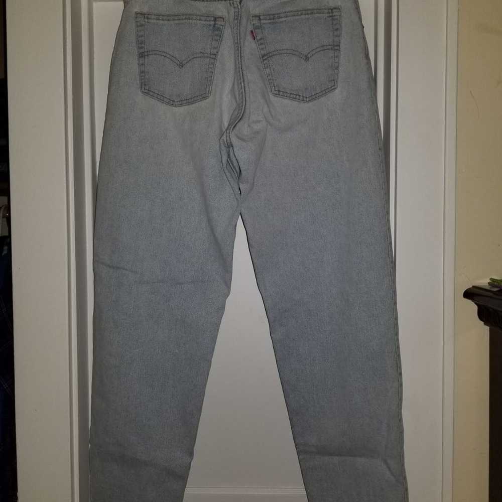 Vtg 1990s Levi's 560 Tapered leg mon jeans sz 34x… - image 2