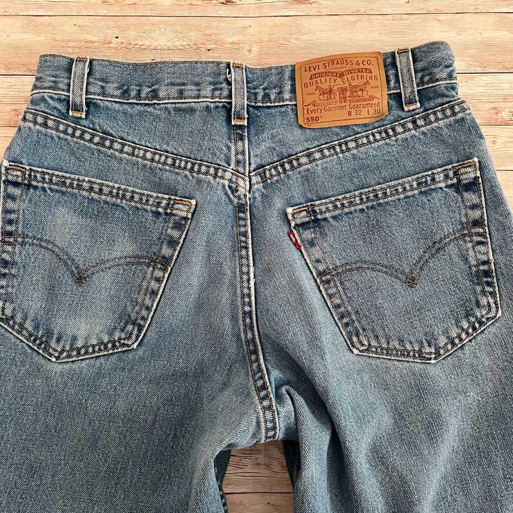 Vintage Levis 550 Relaxed Fit Unisex Jeans - image 5