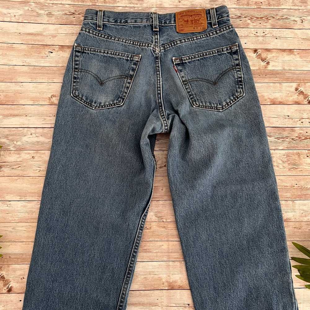 Vintage Levis 550 Relaxed Fit Unisex Jeans - image 6