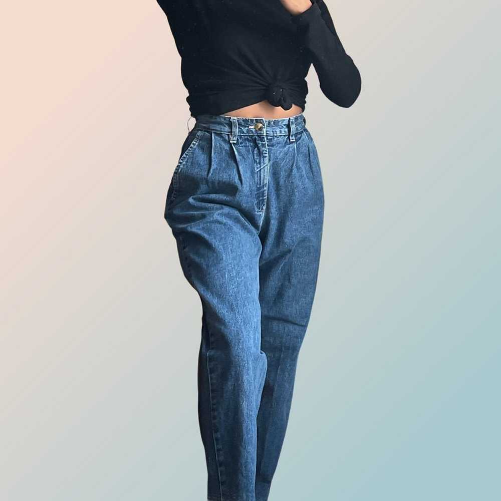 Vintage Gloria Vanderbilt GV Mom Jeans High Rise … - image 2