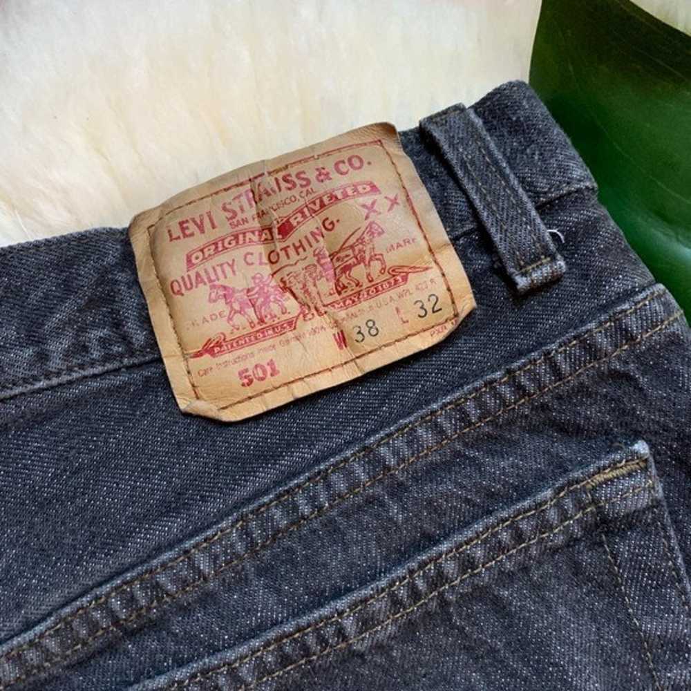 Levi’s Black Vintage High Rise Jeans - image 6