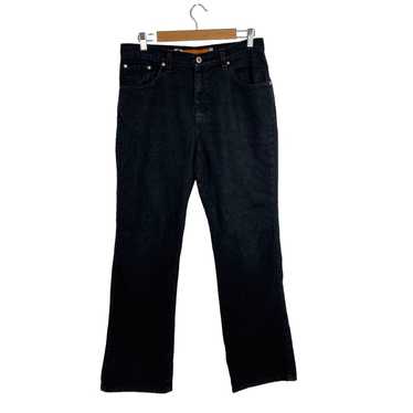 Vintage Levi's Silvertab Y2K Flare Jeans Black De… - image 1