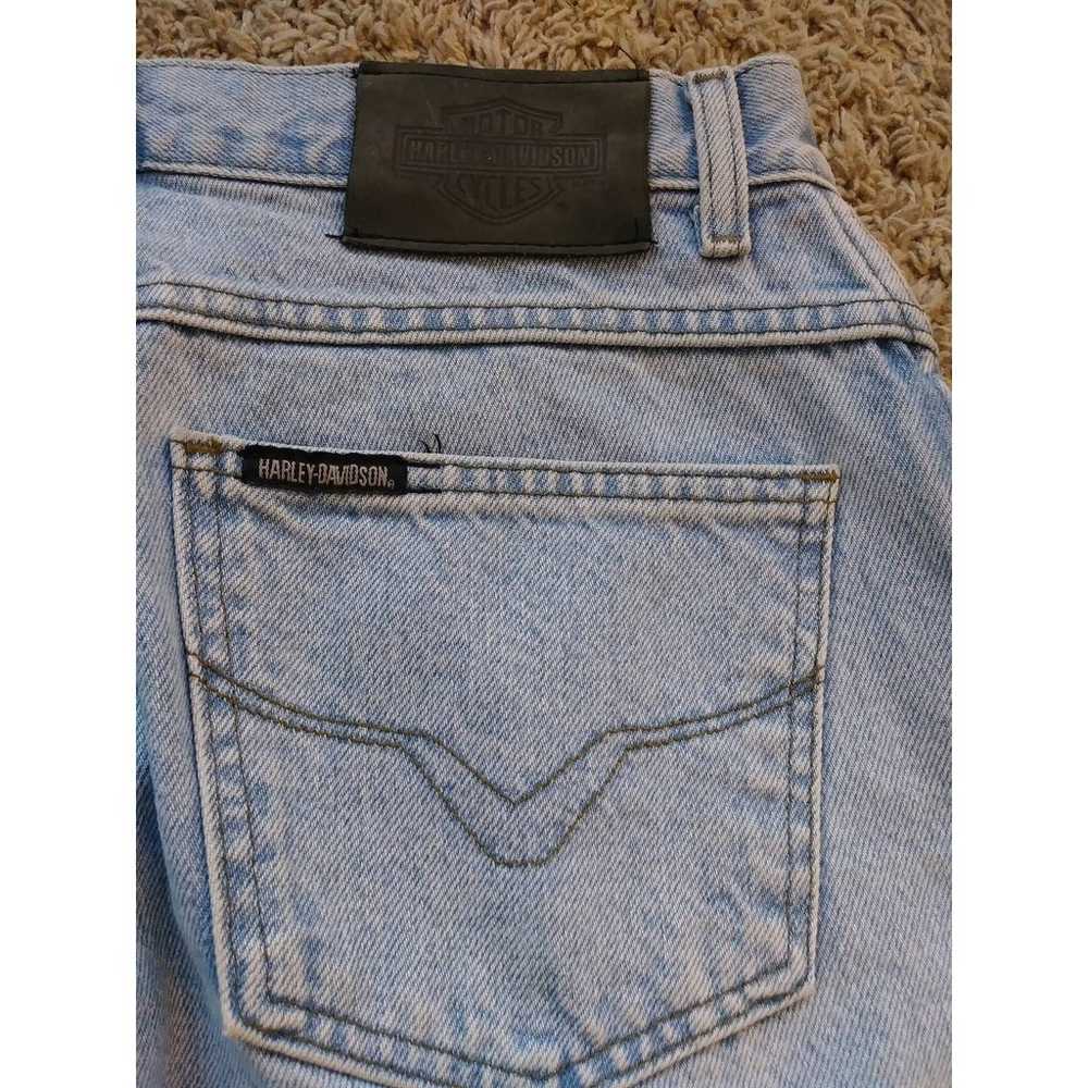 Vintage Harley Davidson Women's Classic Jeans Lig… - image 6