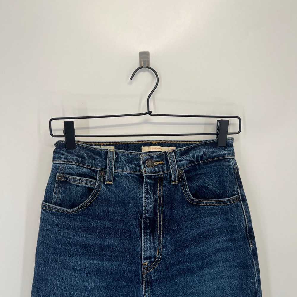 Levi’s 70s High Flare High Rise Medium Wash Jeans - image 1