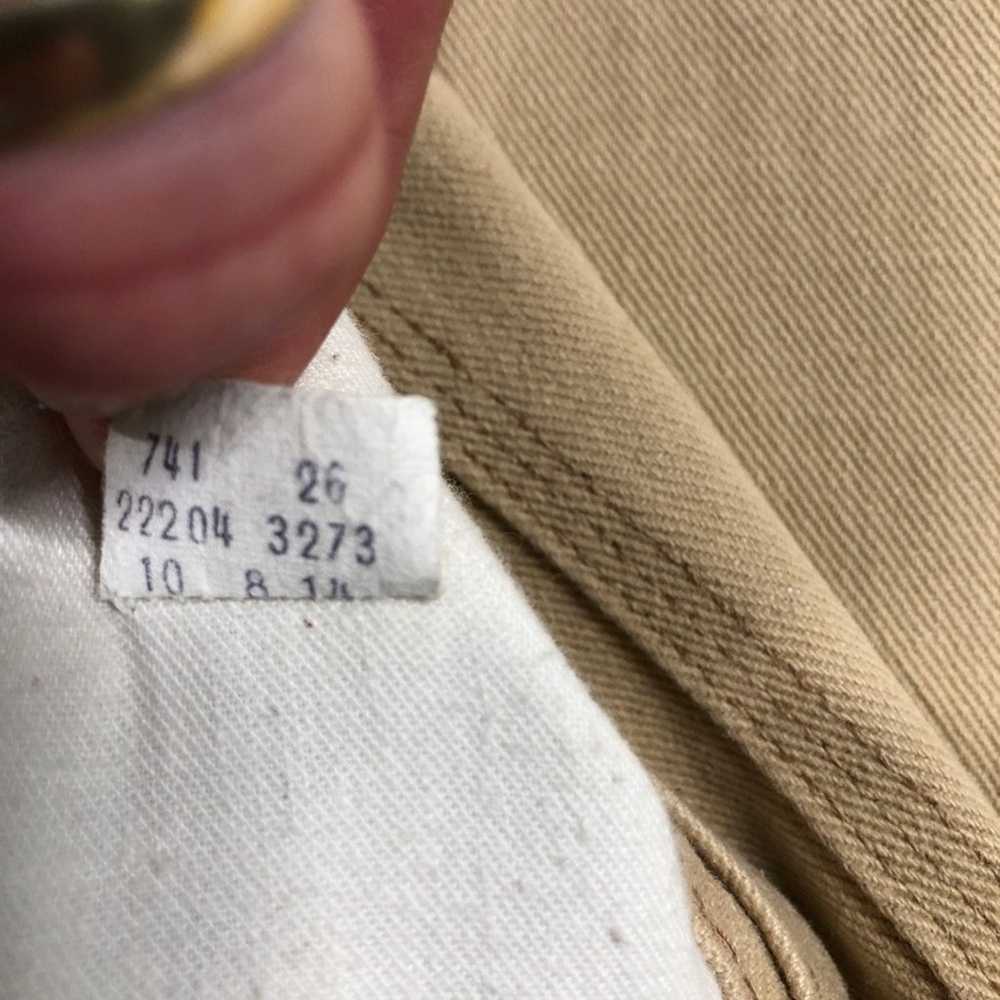 Vintage Fresh Produce  Tan Levi’s 31x28 - image 9