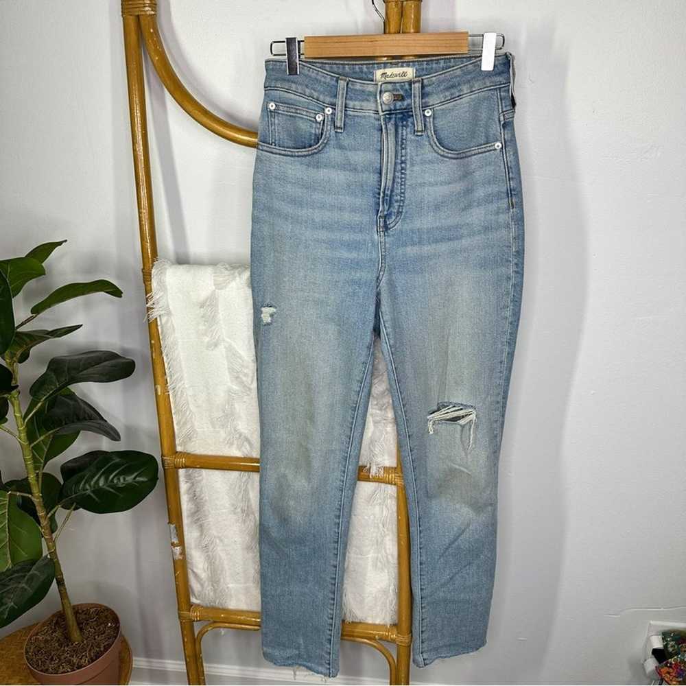 Madewell The Curvy Perfect Vintage Jean sz 25T - image 5