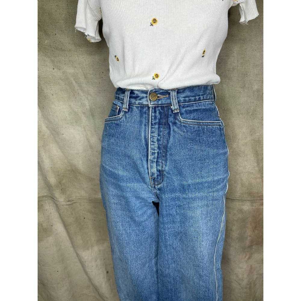 Vintage 90s Light Wash Denim Sync Union Bay High … - image 4