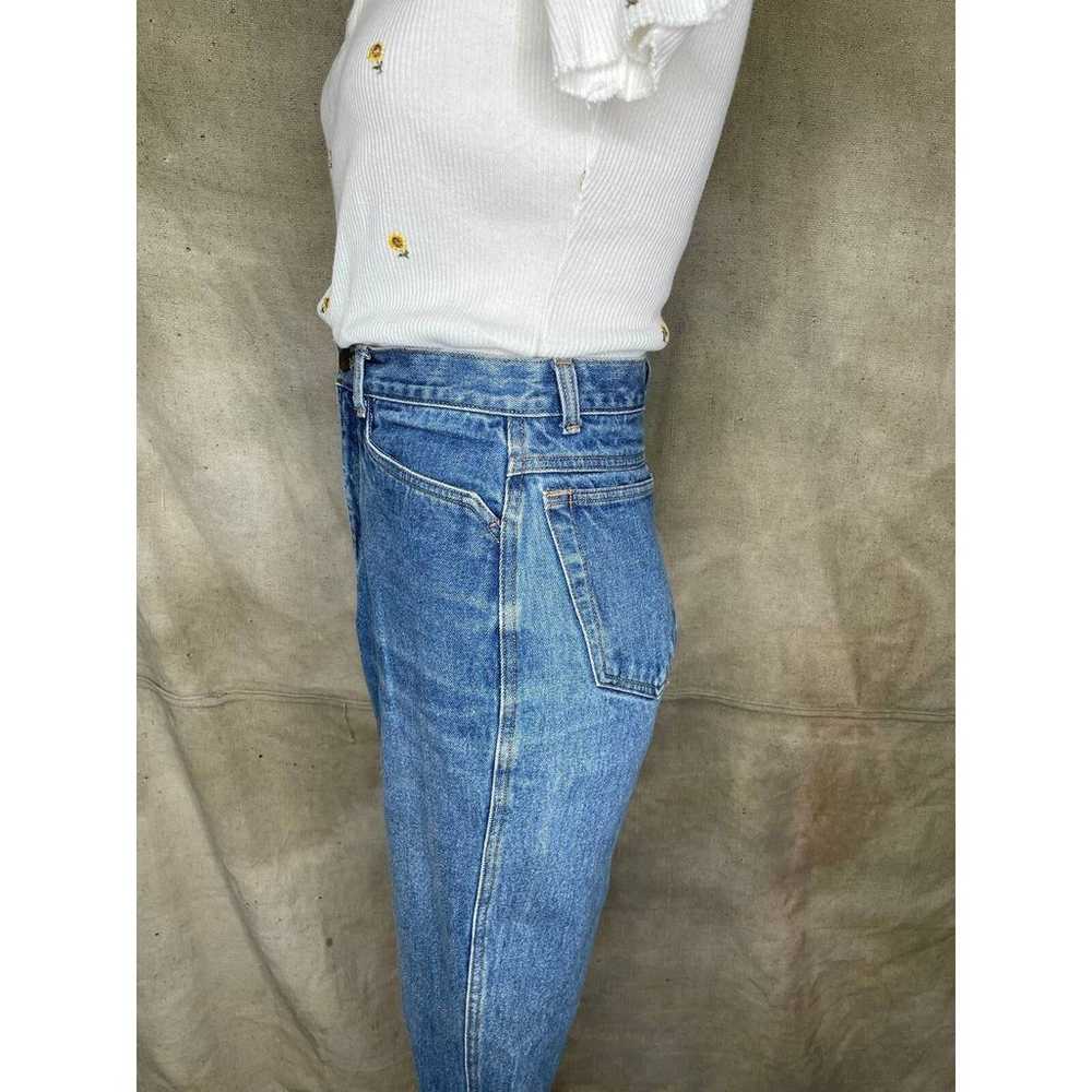 Vintage 90s Light Wash Denim Sync Union Bay High … - image 8