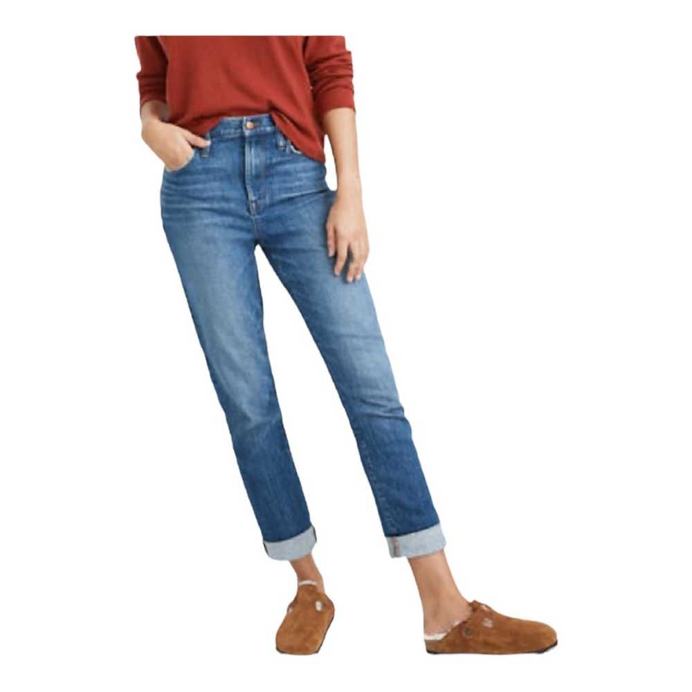 MADEWELL High Rise Slim Fit Boyjean Size 24 Boyfr… - image 2