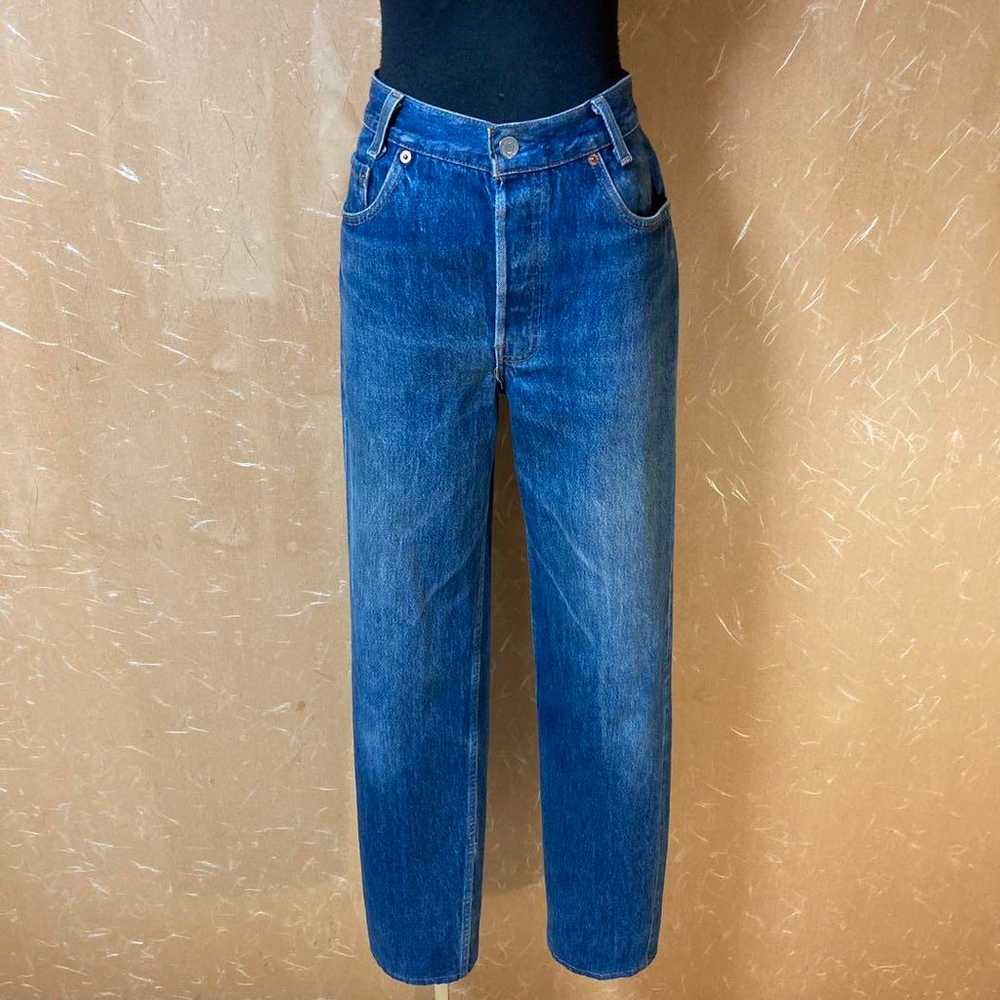 90s USA made Levi's 701 501 STUDENT High Waist W30 - image 1