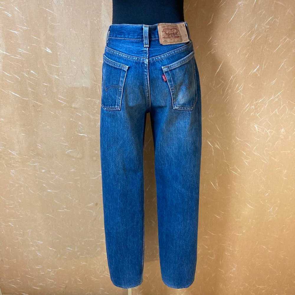 90s USA made Levi's 701 501 STUDENT High Waist W30 - image 2