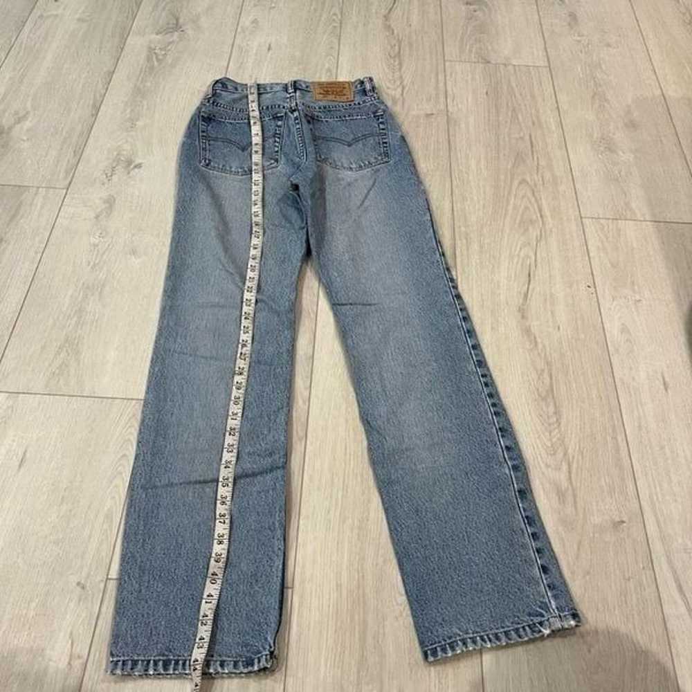 Vintage women’s high rise Levi’s jeans size 29/32 - image 6