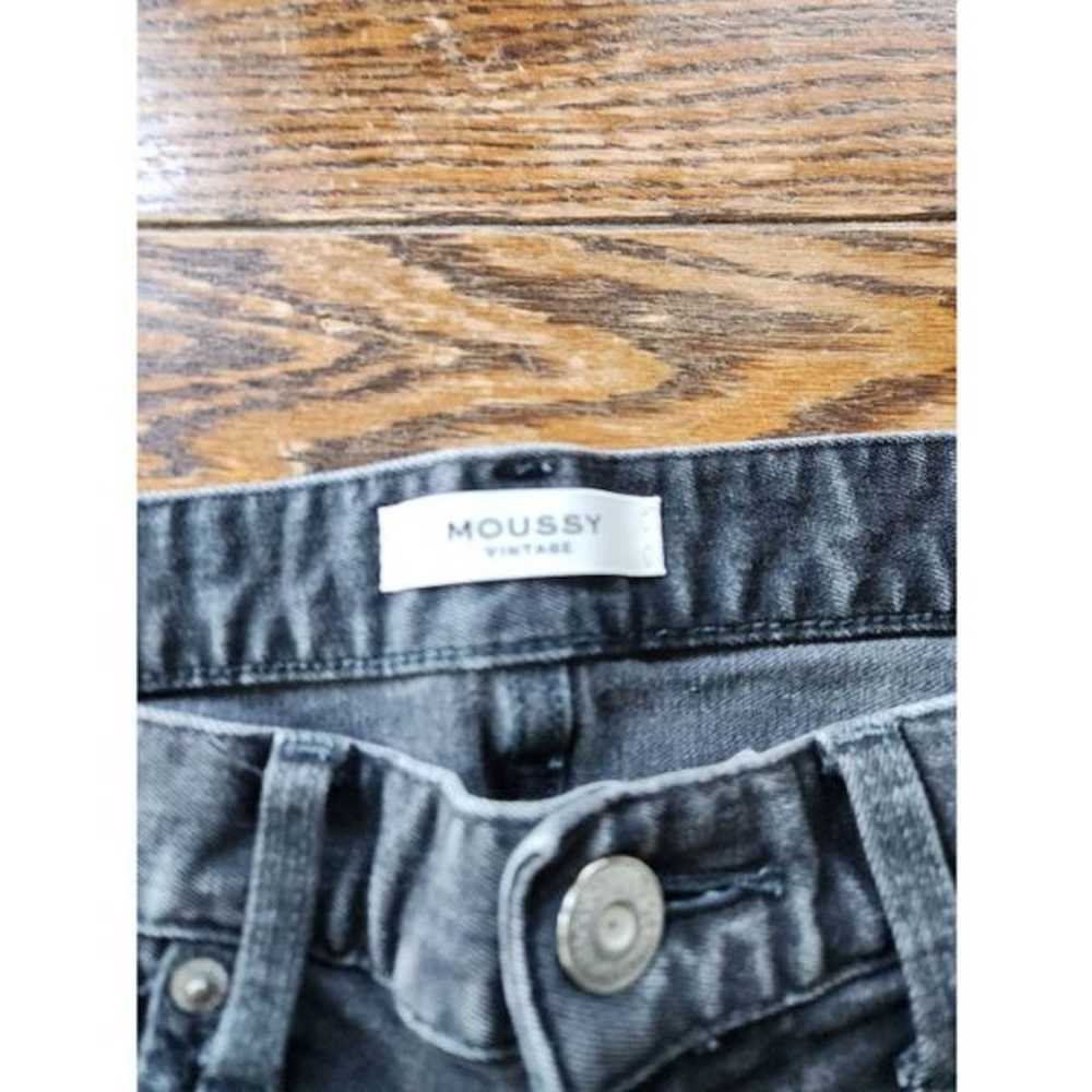 Moussy Vintage Velma Black Distressed Skinny Jean… - image 3