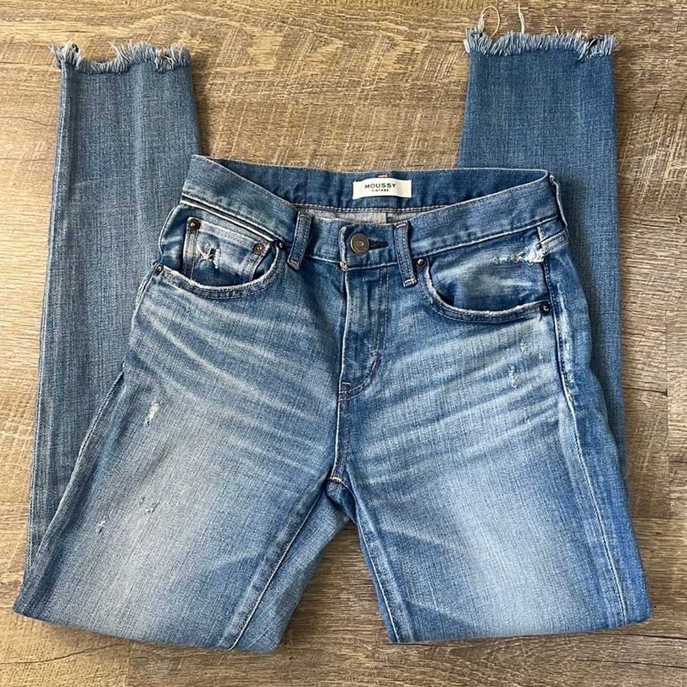 Moussy Vintage Distressed Jeans Size *25* Please … - image 1