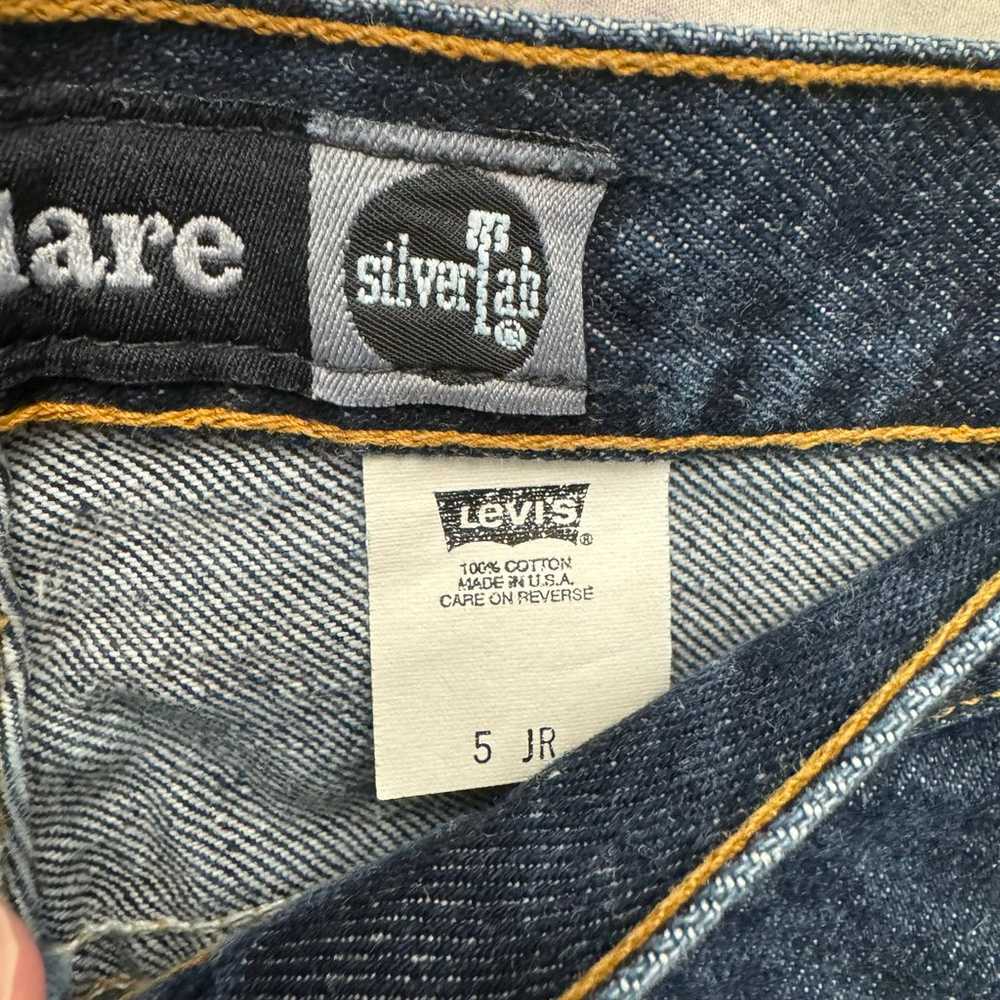 Vintage Levi’s Silvertab Hipster Flare SZ 5 Y2K R… - image 4