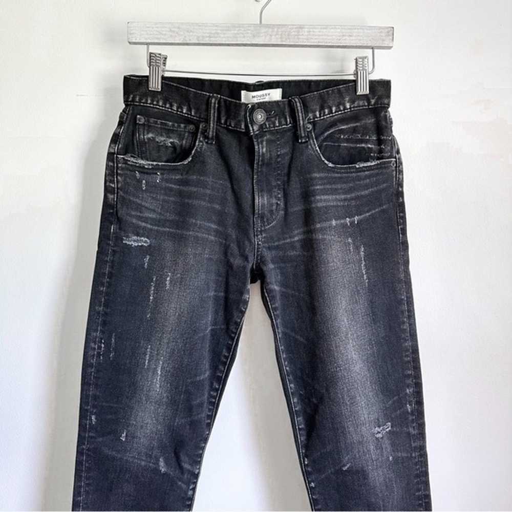 Moussy Vintage Black Distressed MV Velma Skinny J… - image 8