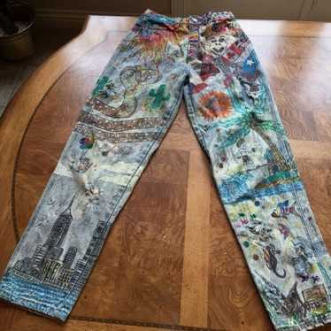 Custom Destressed Vintage Jordache Jeans! - image 1